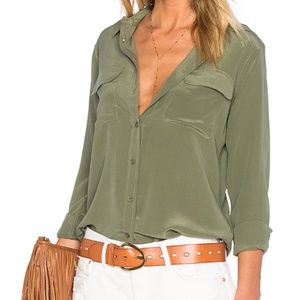 Equipment Signature Silk Shirt